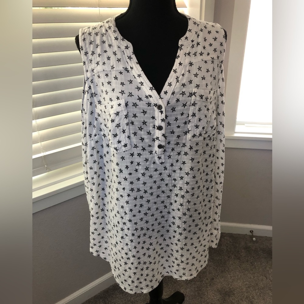Torrid nubby knit cold shoulder long sleeve blouse size 1x